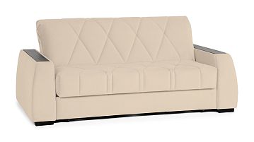 Прямой диван Domo Pro Sky velvet 21 с накладкой цвет Ясень
